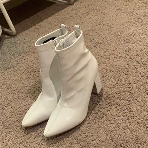 white booties